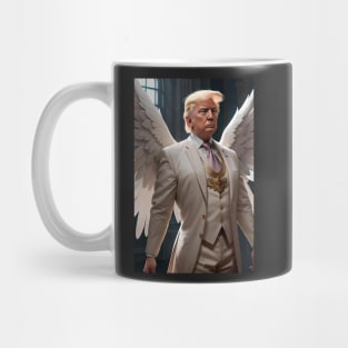 Donald J Trump The Chosen One Trump - Artificial Intelligence Art AI - Donald Trump Mug Shot 2024 - Never Surrender Mug